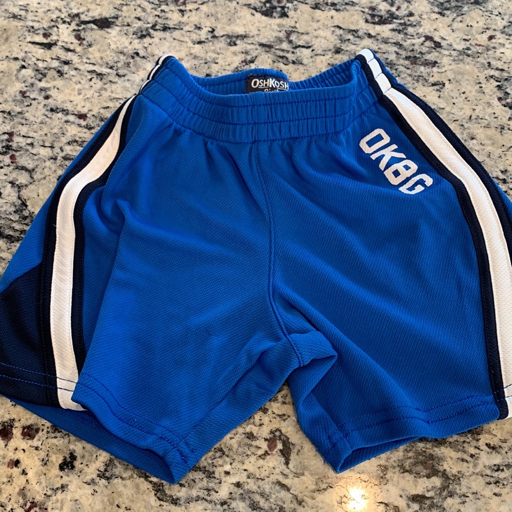 Oshkosh little tutee toddler athletic shorts mesh